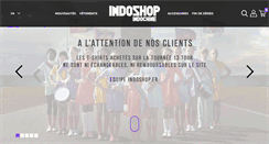 Desktop Screenshot of indoshop.fr
